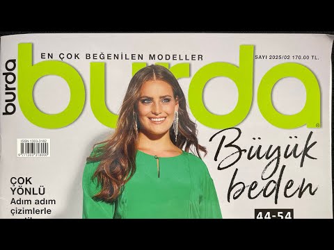 Видео: Burda большие размеры. Осень зима  2025 