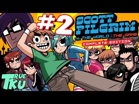 Видео: Scott Pilgrim vs. the World: The Game Совместное Прохождение #2 Бьём Злых Бывших!