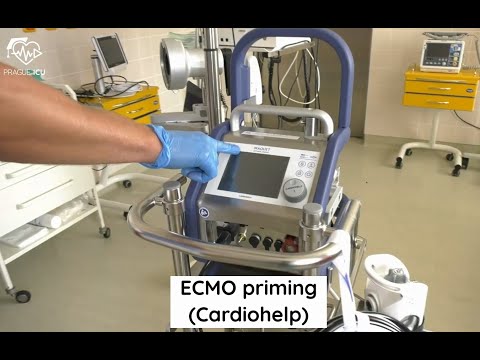 Видео: Подготовка к ЭКМО (Cardiohelp)