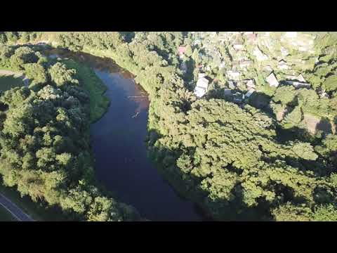 Видео: Сосны. Школа. Река Лучёса