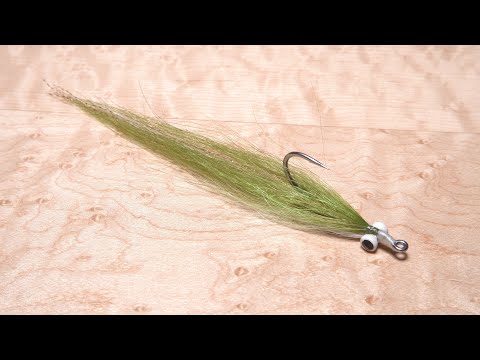 Видео: Вязание синтетической приманки Clouser Minnow