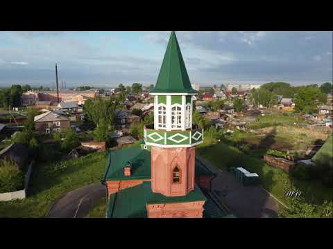 Видео: Енисейск с высоты птичьего полета