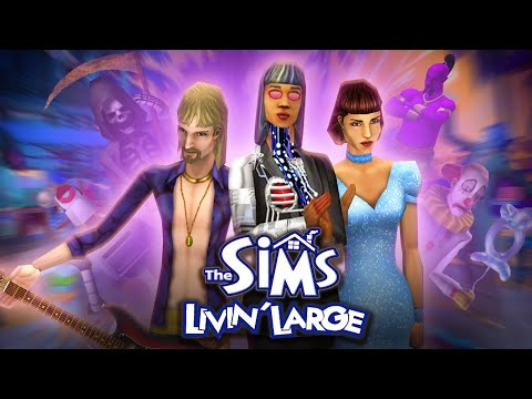 Видео: ЭТО было ТОЛЬКО в The Sims 1: Livin’ Large! [ОБЗОР]