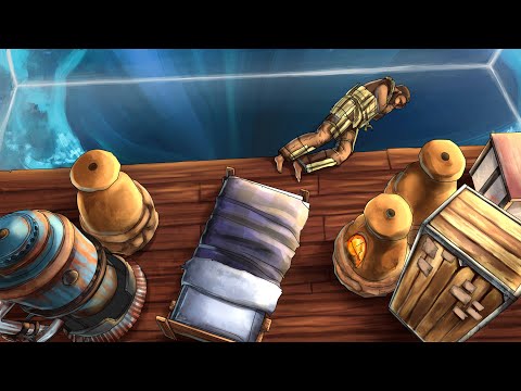 Видео: Дом, спрятанный в воздухе. Как быть? Rust/Раст