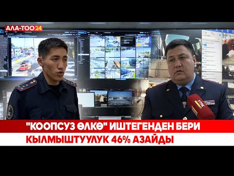 Видео: “Коопсуз өлкө” - кылмышкер дароо кылтакка илинет