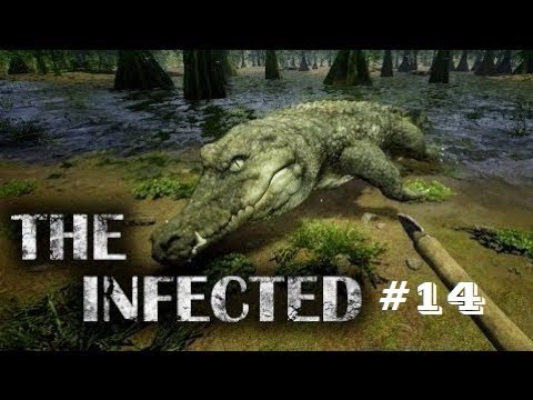 Видео: The Infected #14. Поход к крокодилам. Нашел тайную базу!