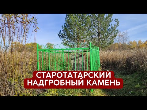 Видео: Обнаружил старотатарскую надгробную плиту 16 века | Татарстан Пестречинский р/н д. Урывкино