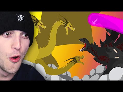 Видео: ХАКАЙШИН ГОДЗИЛЛА против КОРОЛЯ ГИДОРЫ: БОЙ! (Реакция)