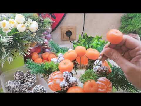 Видео: Мыловарение. Букет с снегирем