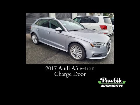 Видео: Дверь для зарядки Audi A3 e-tron 2017 года