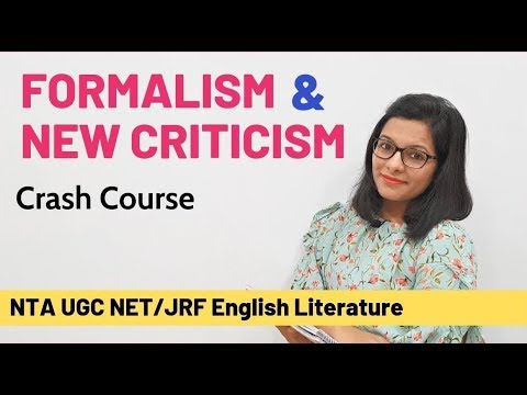 Видео: Литературная теория формализма: ускоренный курс для UGC NET English