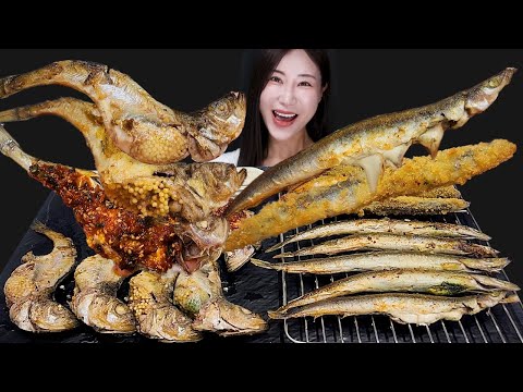 Видео: парусник 🐟 песчаная угря Мукбанг (рыбное блюдо)