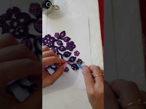 Видео: Нерегулярная сеточка крючком