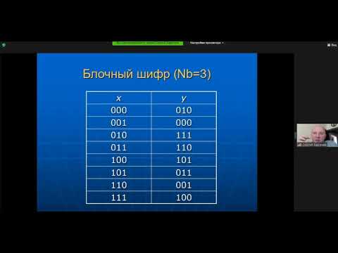 Видео: Занятие 10. Блочные шифры.  SP-сеть как способ задания блочного шифра