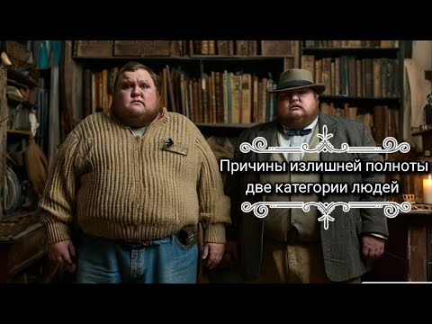 Видео: Люди склонные к излишней полноте. Духовные причины лишнего веса. Две основных категории людей.