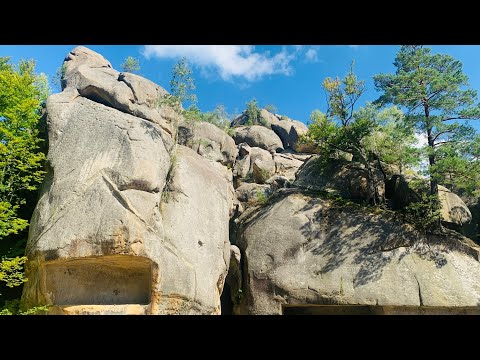 Видео: Сходница (Східниця) - Скалы Довбуша