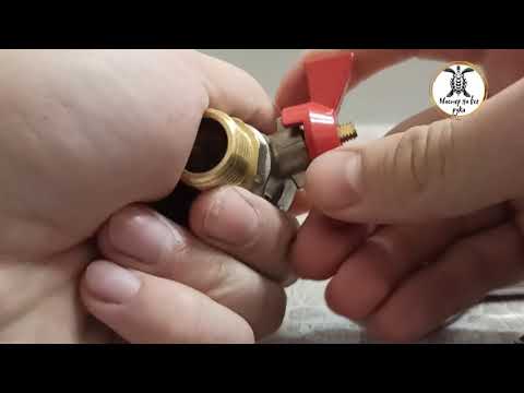 Видео: Как закрыть закисший шаровый кран!? Решение