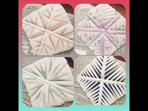 Видео: Просто и быстро-Зимние Новогодние блоки для одеяла (часть 3)