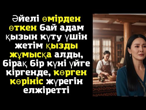 Видео: Әйелі өмірден өткен бай адам қызын күту үшін жетім қызды жұмысқа алды, бірақ бір күні үйге кіргенде