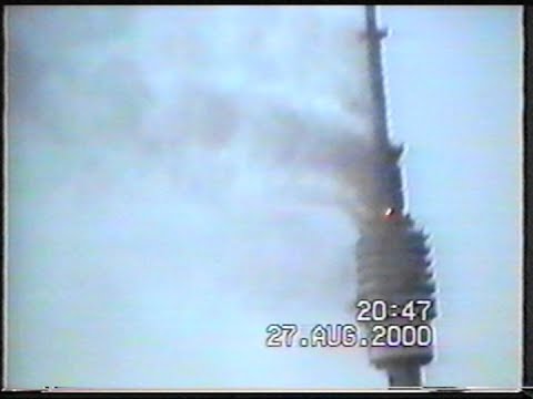 Видео: Пожар на Останкинской телебашне (видео из личного архива)