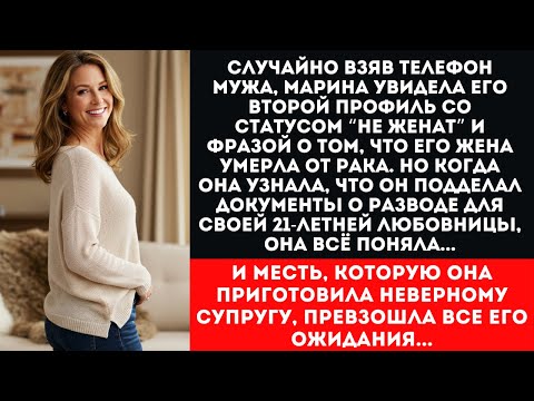 Видео: ШОКИРУЮЩАЯ МЕСТЬ! Муж 23 года обманывал жену и объявил ее МЕРТВОЙ любовнице! Но когда она узнала...