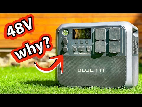 Видео: НОВЫЙ порт 48 В вместо 12 В? Прохождение BLUETTI AC200L Powerstation