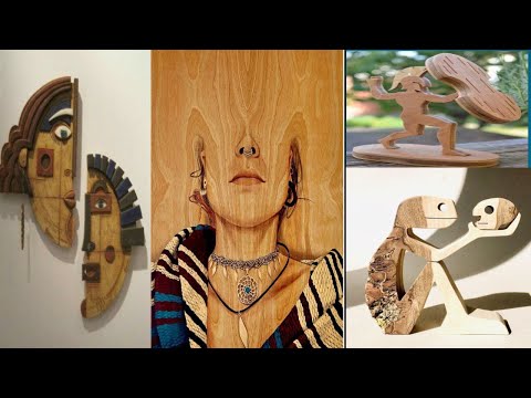 Видео: Уникальная идея деревянного искусства