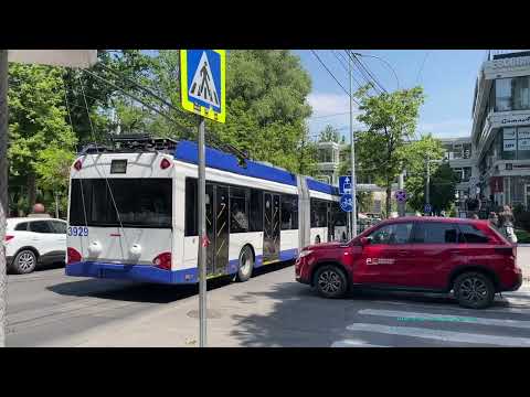 Видео: Trolleybuses in Chisinau, Moldova 2025 - Chişinău - Троллейбусы в Кишиневе