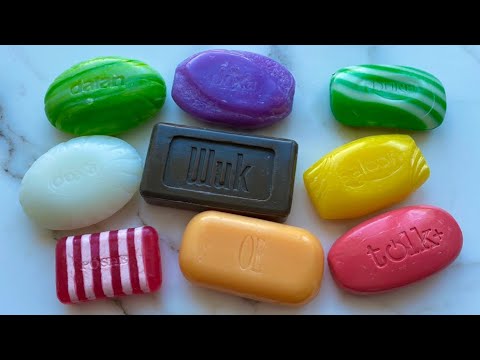 Видео: ASMR Soap cutting | Soap Carving|Резка мыла  | ASMR