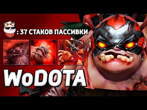 Видео: PUDGE СИЛА / WORLD OF DOTA / Дота 2