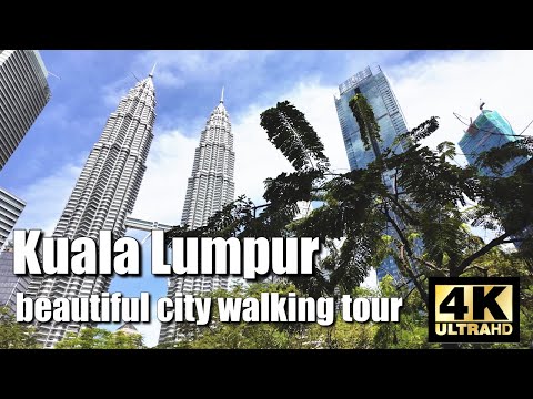 Видео: 🇲🇾 Куала-Лумпур, прогулка по современному городу с небоскребами