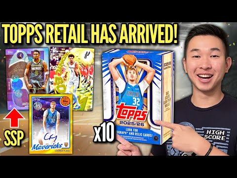 Видео: ПЕРВАЯ РОЗНИЧНАЯ КОЛЛЕКЦИЯ TOPPS NBA УЖЕ ВЫПУЩЕНА! 😱🔥 Флагманские баскетбольные коробки Topps 202...
