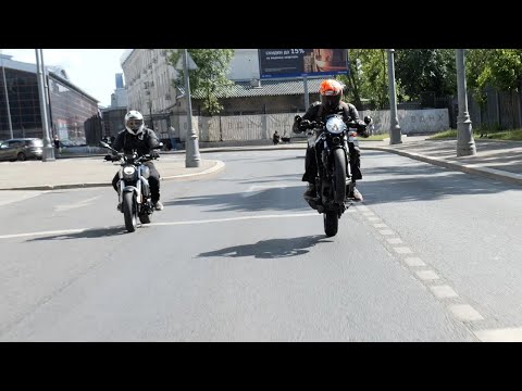 Видео: Yamaha MT-03 vs Voge 350 AC: противостояние