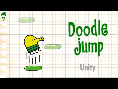 Видео: Doodle Jump за 6 МИНУТ на Android | Unity, C#, Game Tutorial
