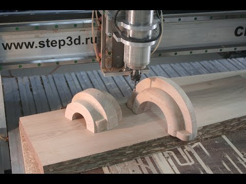 Видео: Изготовление  3D формы на станке ЧПУ