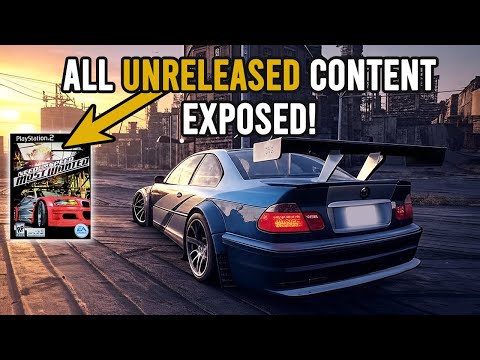 Видео: Раскрытие невыпущенного контента из NFS Most Wanted