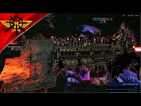 Видео: Храфнкель и гэнг-бэнг Император Сомниум Мод на сверхжир Skalgrim Battlefleet Gothic: Armada 2