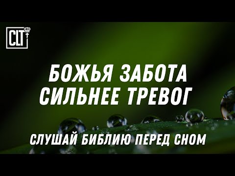 Видео: Бог заботится о тебе — даже когда ты не видишь этого  #БиблияПередСном #СтихиИзБиблии #БожьяЗабота