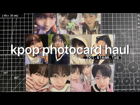 Видео: ✉️’ распаковка кпоп фотокарт nct, &team, tws | KPOP PHOTOCARD UNBOXING