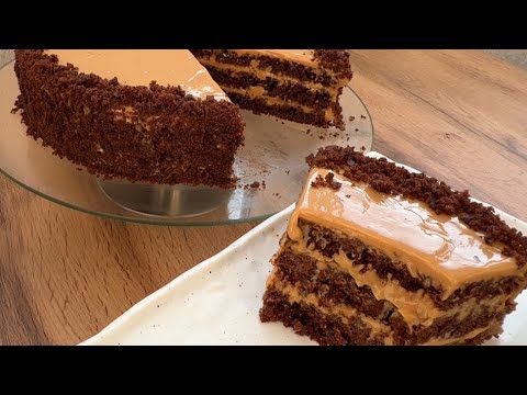 Видео: БЕЗ МИКСЕРА❗️ БЕЗ ВЕСОВ ❗️ ТОРТ ТРИ СТАКАНА 💯👍