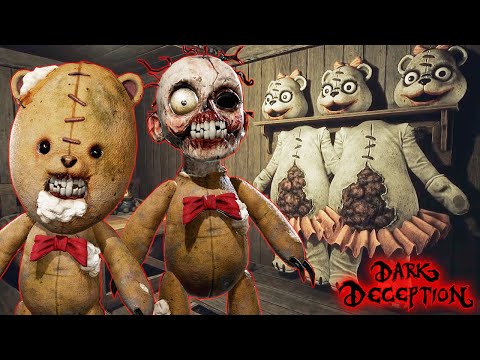 Видео: МАМА МЕДВЕДЬ и её СТРАШНЫЕ МЕДВЕЖАТА! - Dark Deception 4 глава chapter 4 Bearly Buried