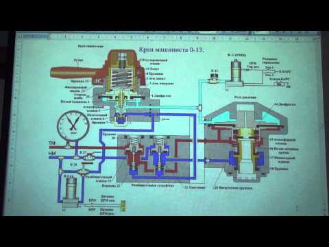 Видео: Кран машиниста 013