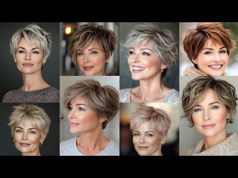Видео: Короткая стрижка для женщин старше 60 лет /тренд 2025