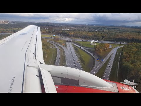 Видео: Суперджет 100. Болтанка на посадке во Внуково. Пятый раз лечу на нем.