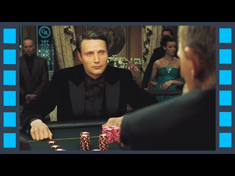 Видео: А вы подумали, что я блефую, мистер Бонд? — Казино рояль | Сцена из фильма