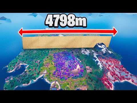 Видео: Я Построил ОГРОМНУЮ Стену Через ВСЮ Карту... (это безумие)