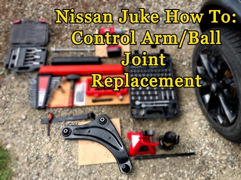 Видео: Полное руководство по замене/установке рычага управления на Nissan Juke (замена шарового шарнира)
