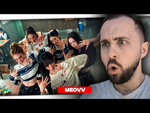 Видео: MEOVV - BURNING UP // реакция на кпоп