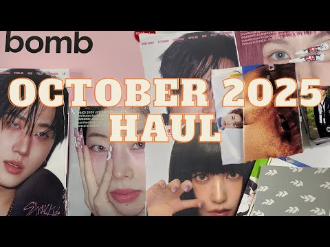 Видео: Фотокарточки и альбомы октября 2025 года (illit, Twice, Stray Kids, ATEEZ, NCT Dream, NMIXX и дру...