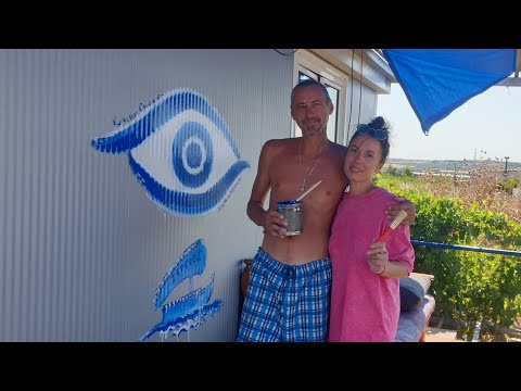 Видео: ХУДОЖНИК из РИГИ#JUTA NOVA ART STUDIO#рисуем глаз ФАТИМЫ# Часть 2
